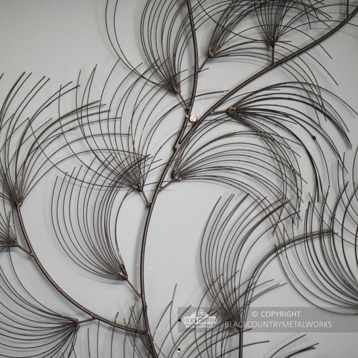 Black Moorcliffe Manor Wall Hanging Close Up