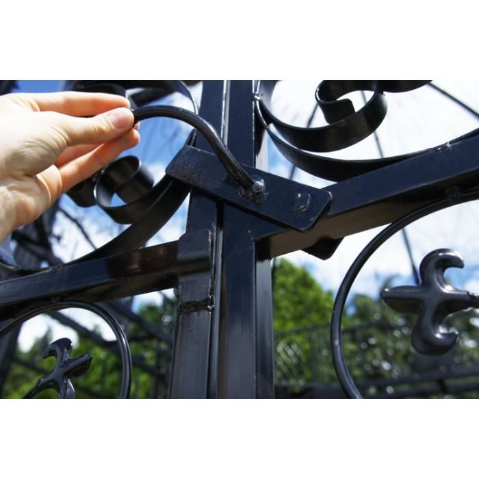 Handle on the Doors of the "The Royal Alexandria" Wrought Iron Pavilion
