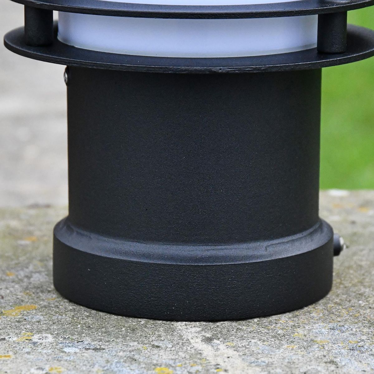 Close-up of the Base of the Pillar Light