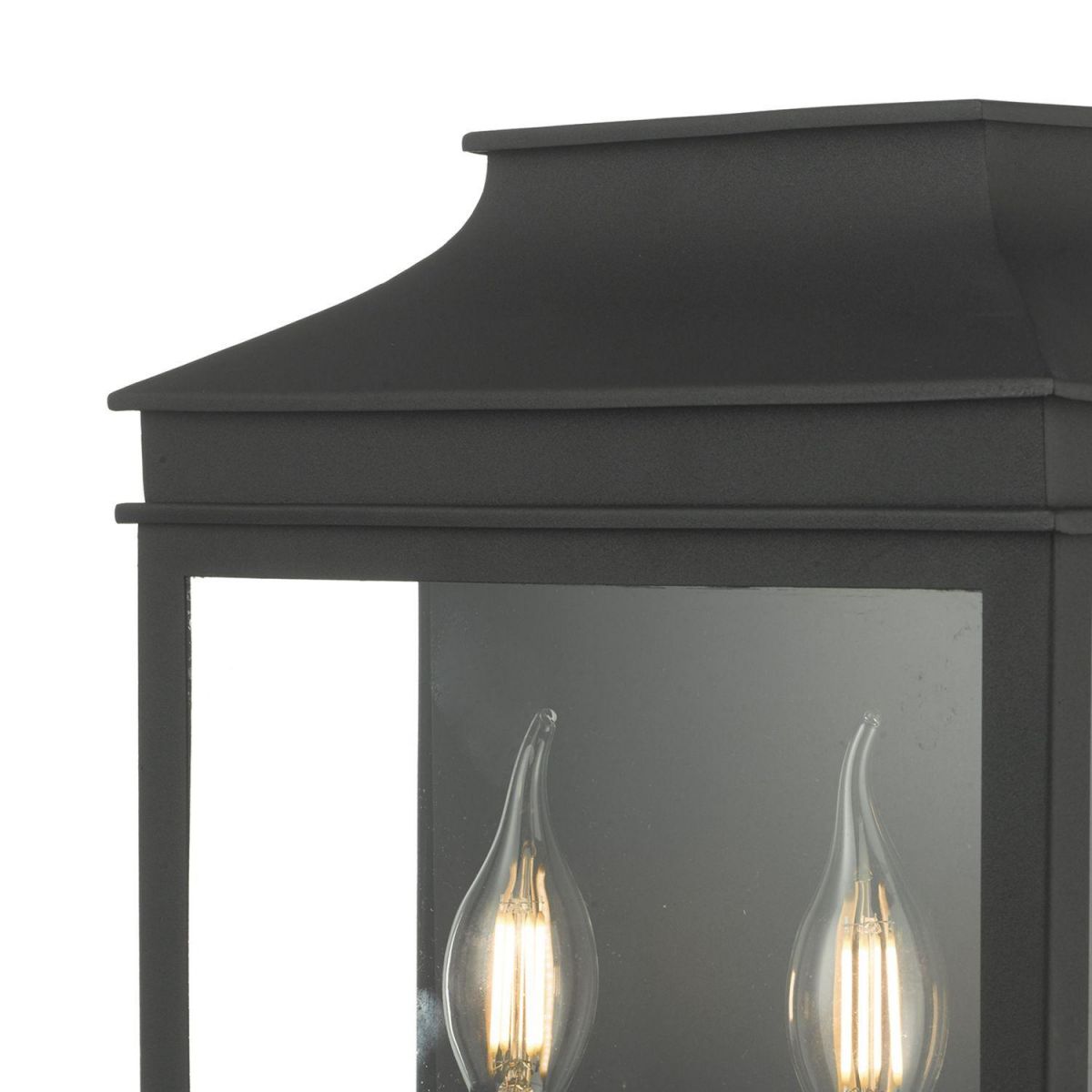 Close-up of the Black Finish