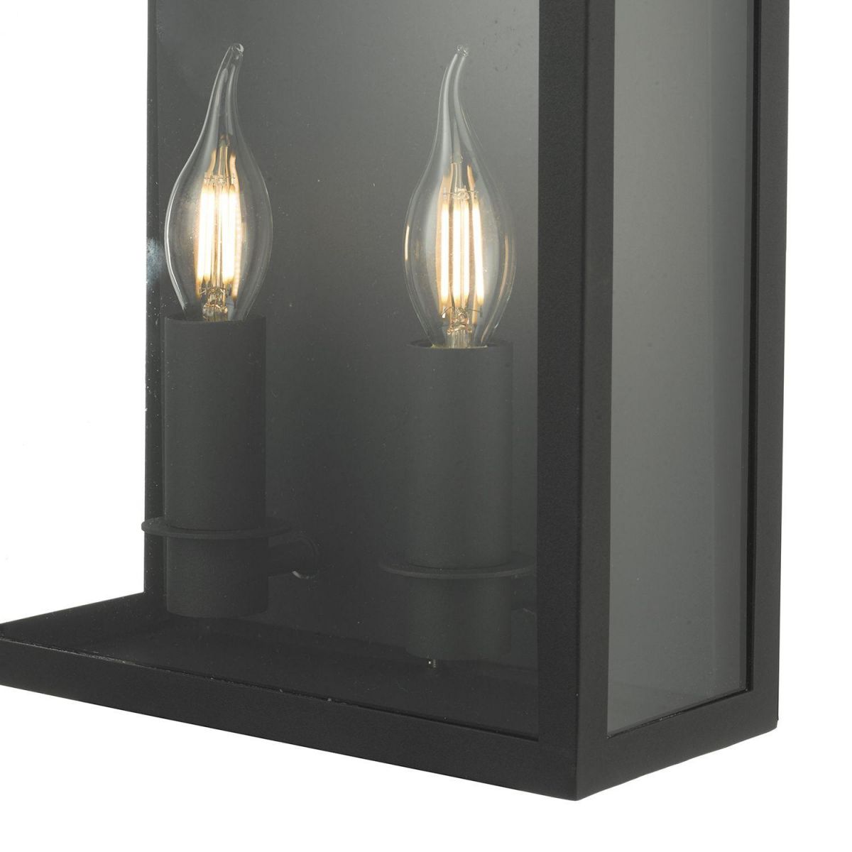 Dual Bulbs Inside the Lantern