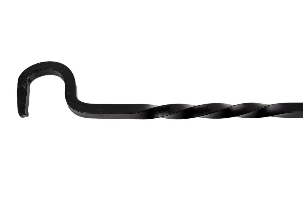 Black Iron Blacksmith Window Stay
