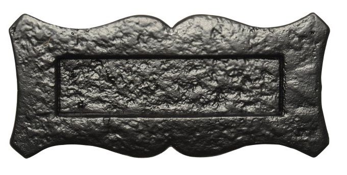 Blacksmith Style Letter Plate