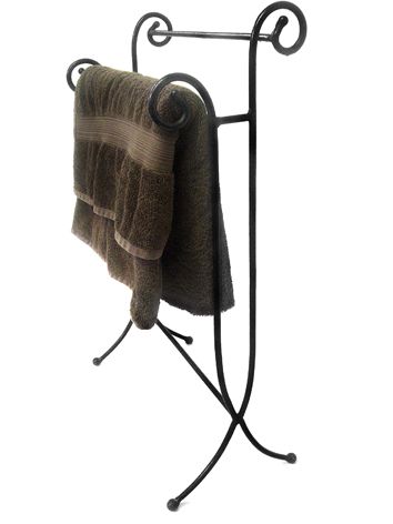 Blacksmiths Wrought Iron Towel Rail