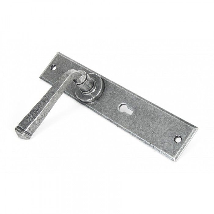 Large Lever Latch Set With Key Hole
