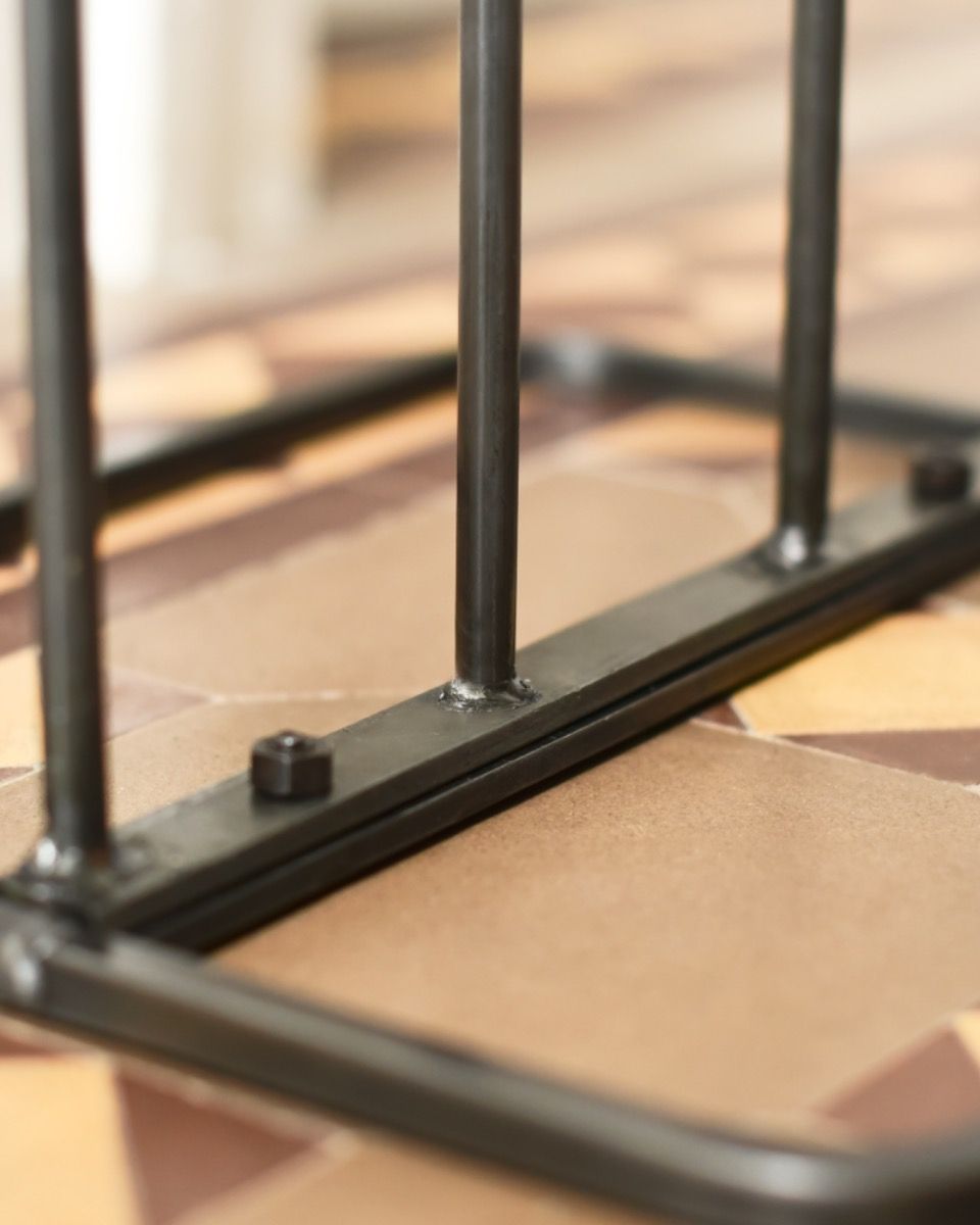 Stylish Black Boot Rack