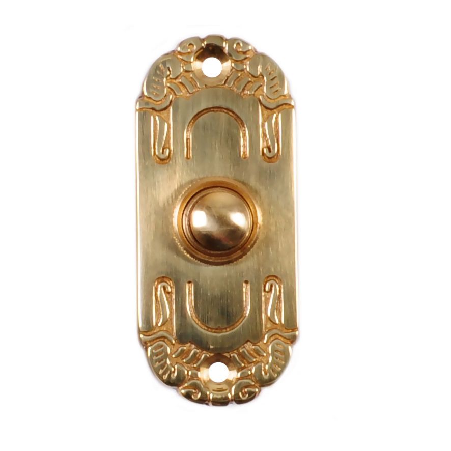 Polished Brass bell Push