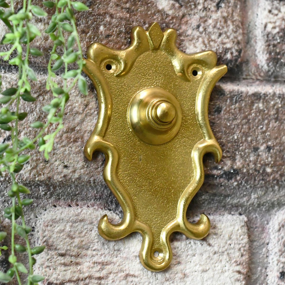 Solid Brass Door bell push for front door