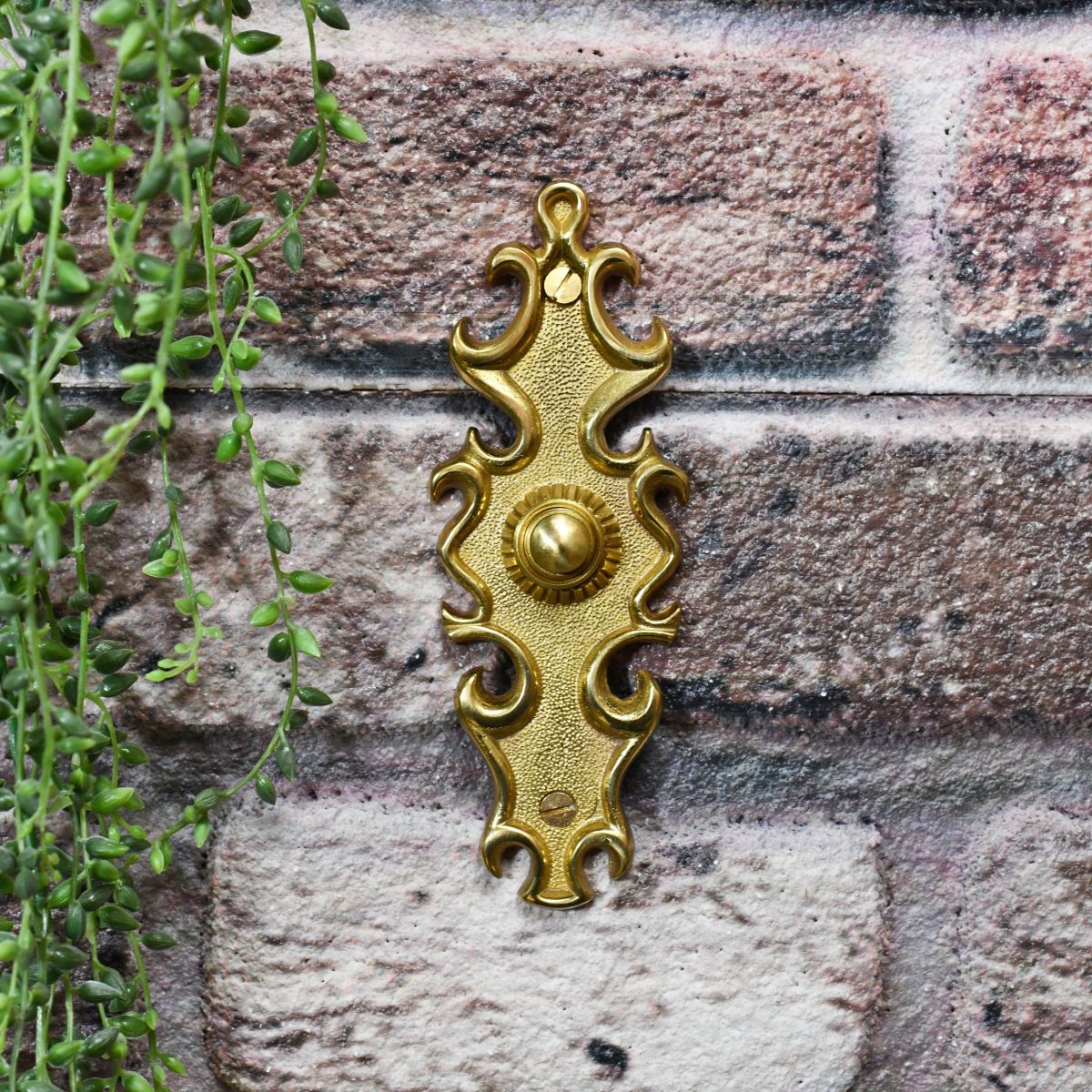 Polished Brass contemporary door bell