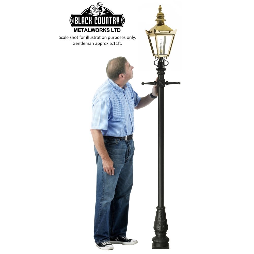 Harrogate Polished Brass Lamp Post Range 2.25m