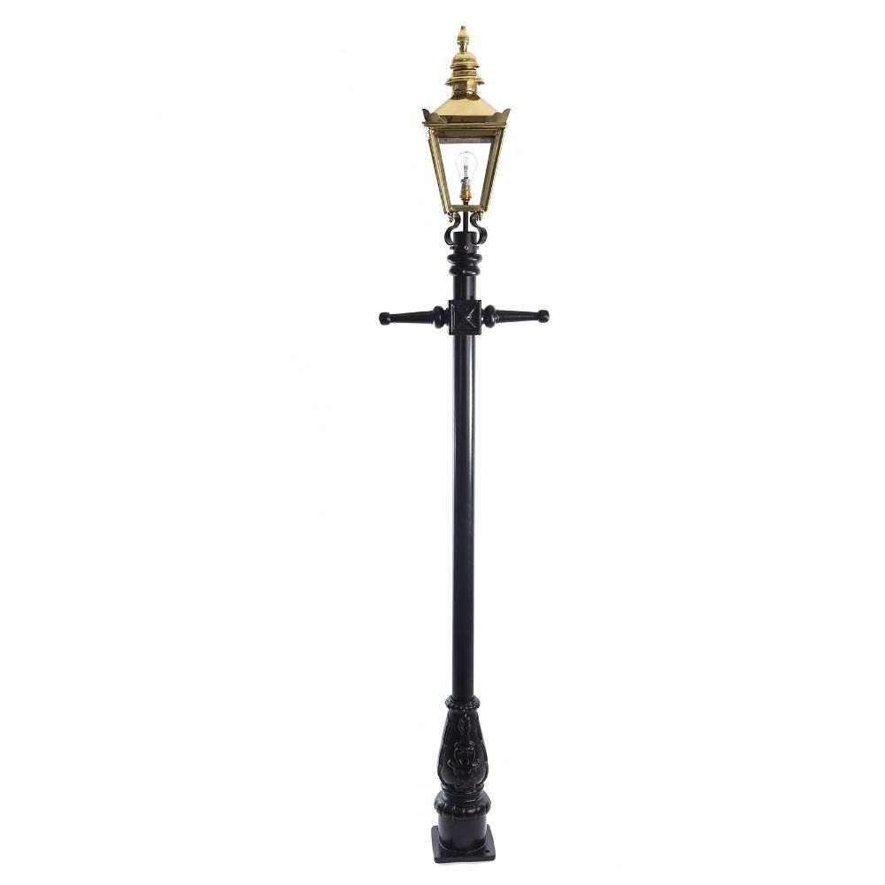 Harrogate Polished Brass Lamp Post Range 2.25m