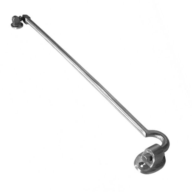 Heavy Bright Chrome Cabin Hooks Silent Type 