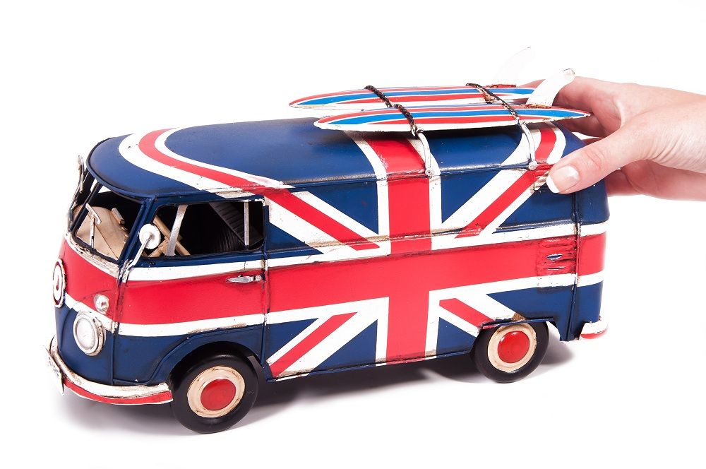 1967 Volkswagen Deluxe Union Jack Surf Bus