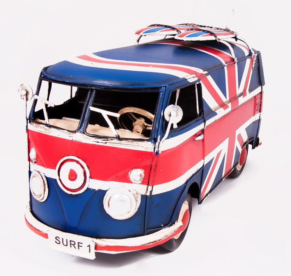 1967 Volkswagen Deluxe Union Jack Surf Bus