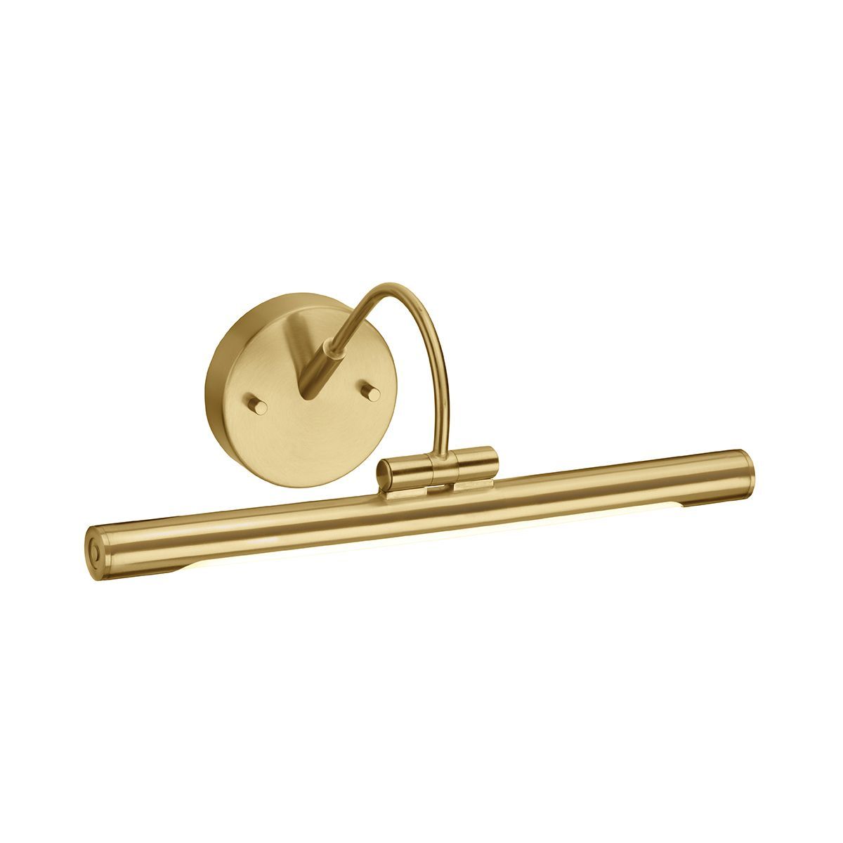 Brushed Brass LED Picture Light 