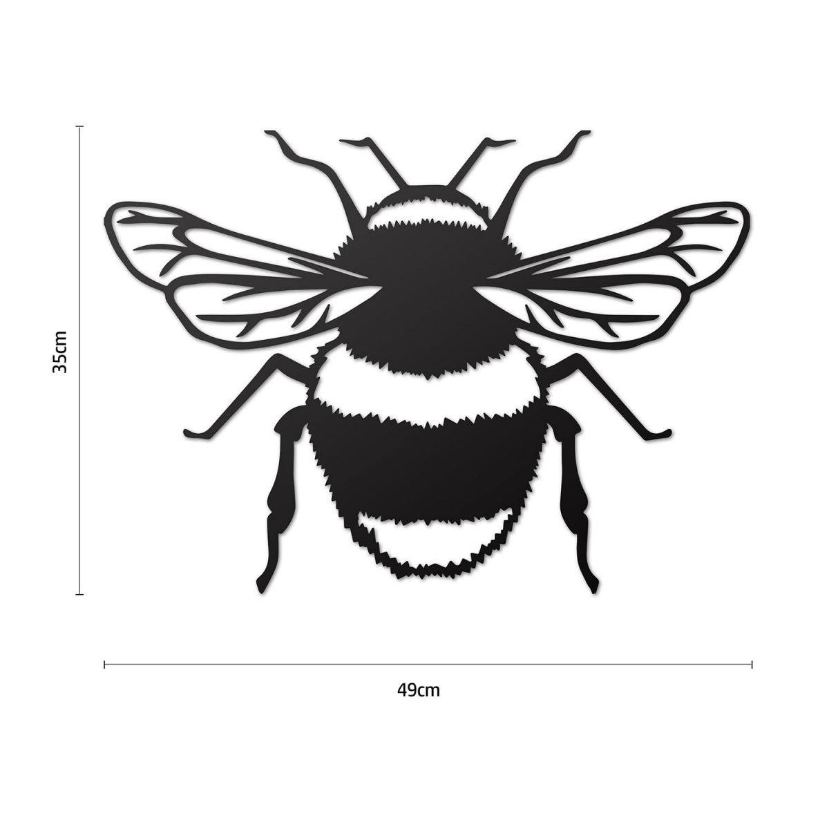 Bumble Bee Wall Art Dimensions 