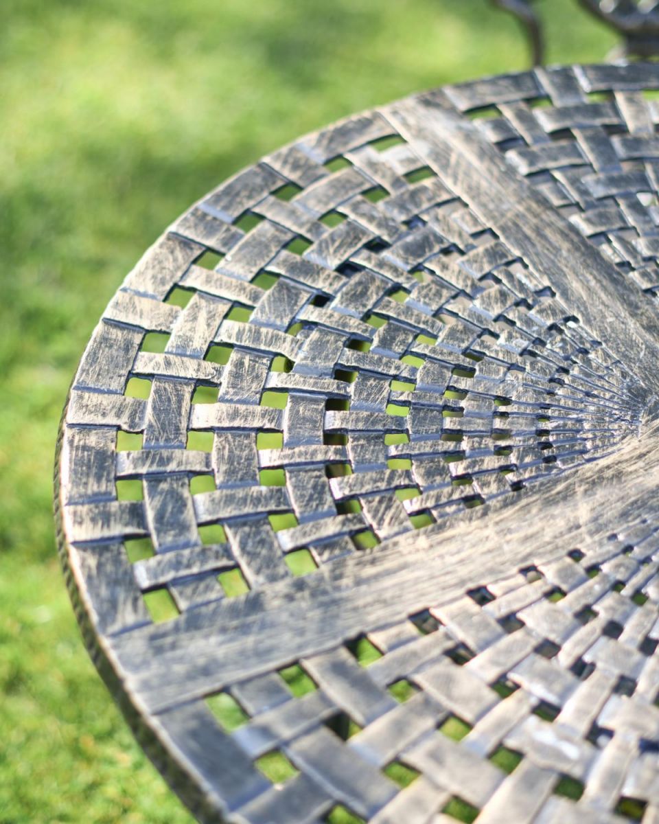 Close-Up of Circular Table Pattern