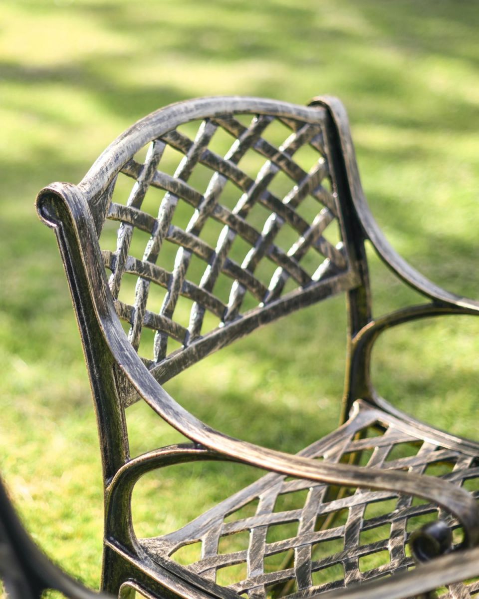 Close-Up of Chair on Six-Seater Table & Chair Set