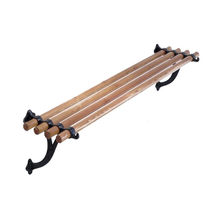 Example of Airer bracket with wooden slats