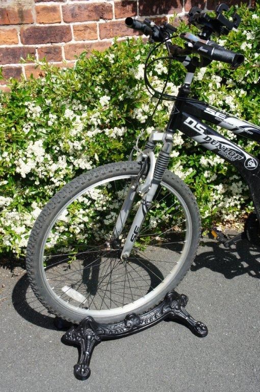 Cast Iron Bike Holder