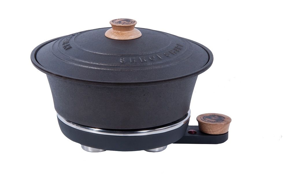 “Hockforth” Netherton Foundry Hot Plate & Cooking Pot 
