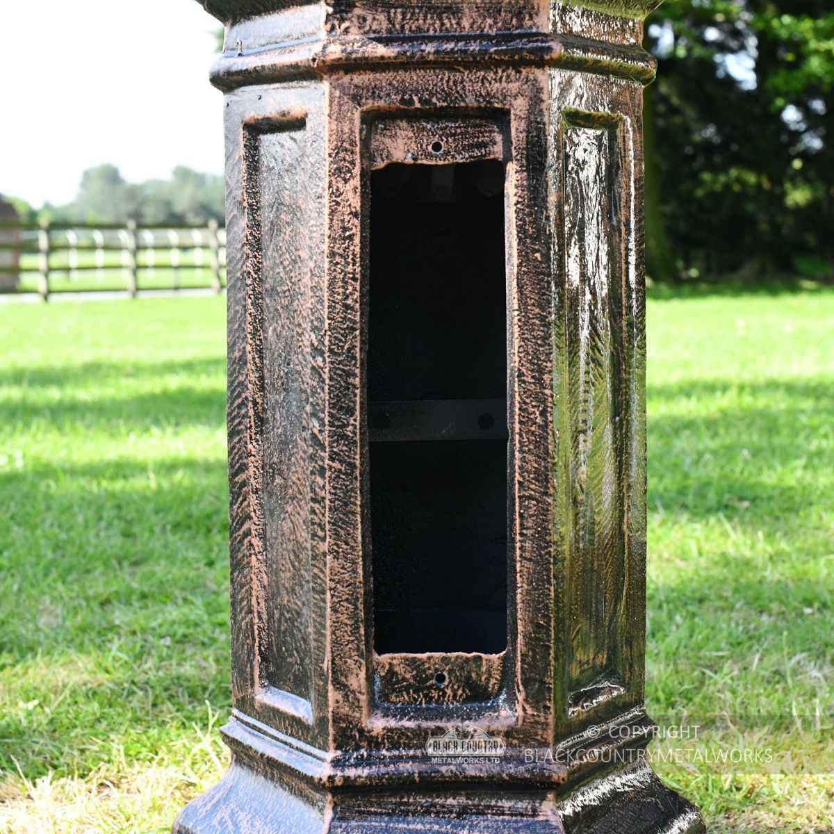 Cast Iron Lamp Post Column With Inspection Chamber