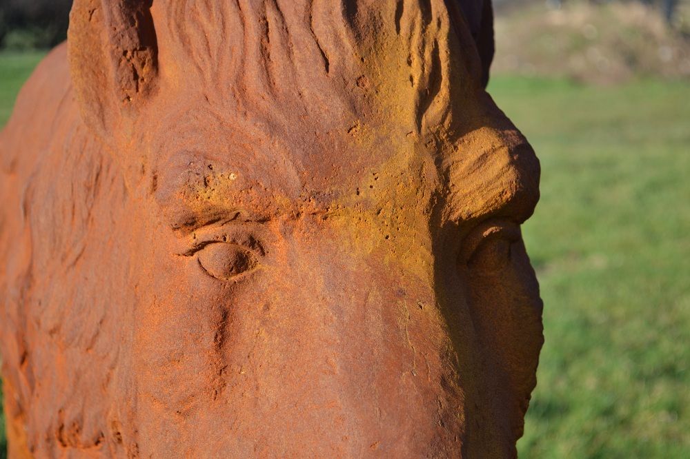 “Brockton” Cast Iron Rustic Wild Boar 