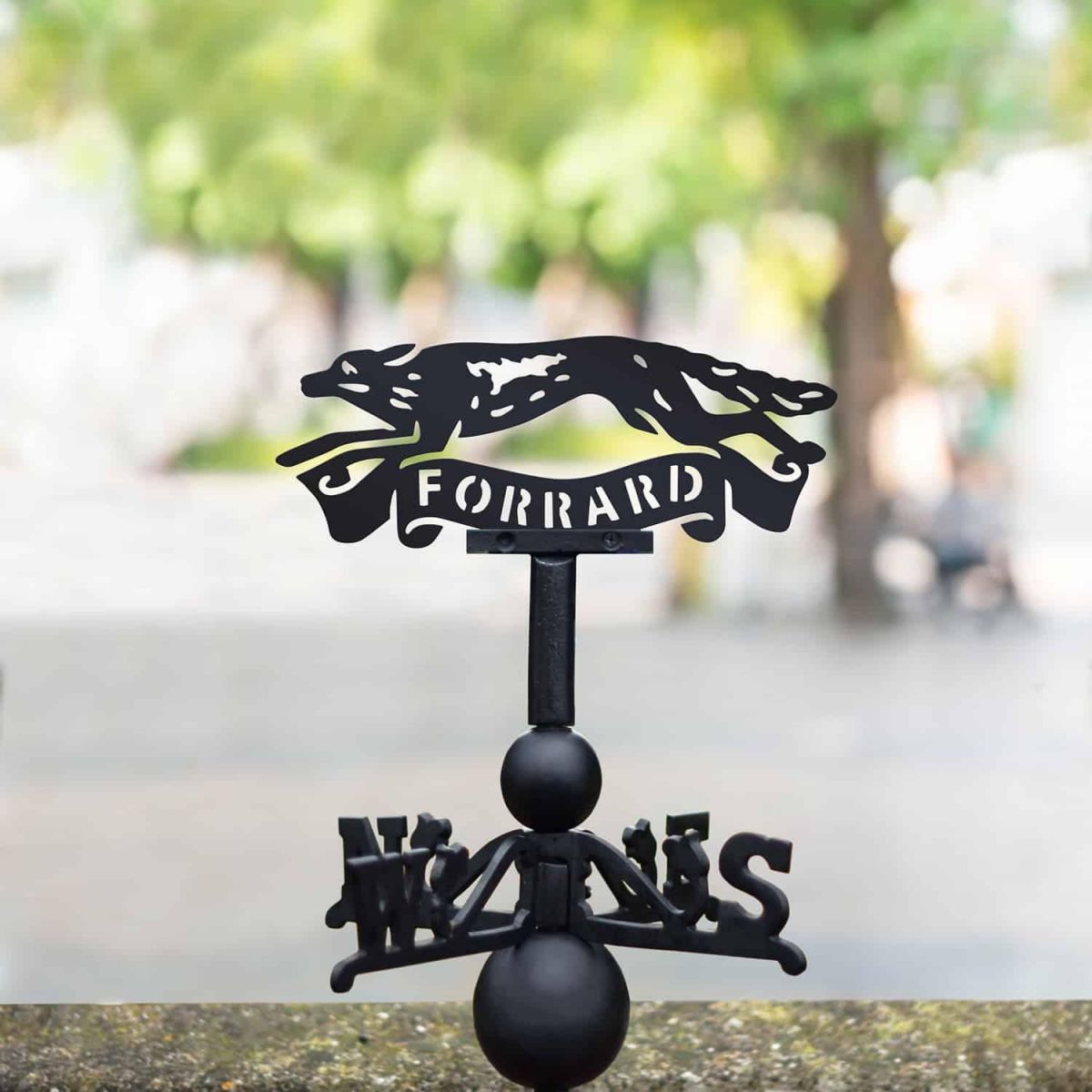 Cast Iron & Steel East Riding of Yorkshire Yeomanry Weathervane in Situ