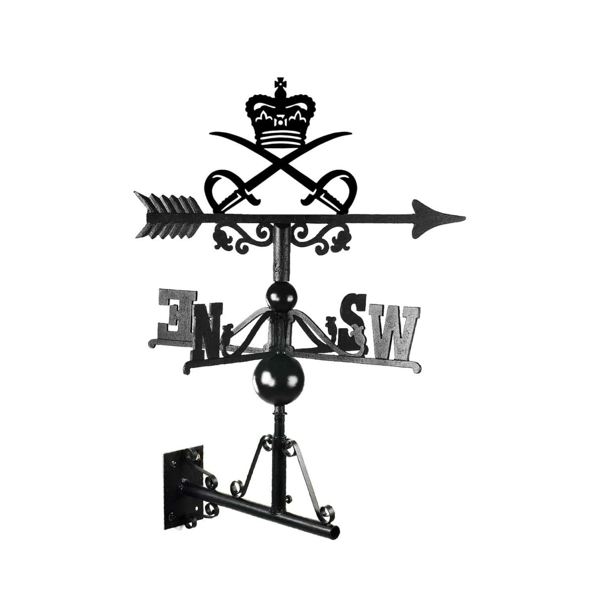 Mounted Cast Iron & Steel Royal Army Physical Training Corps Weathervane