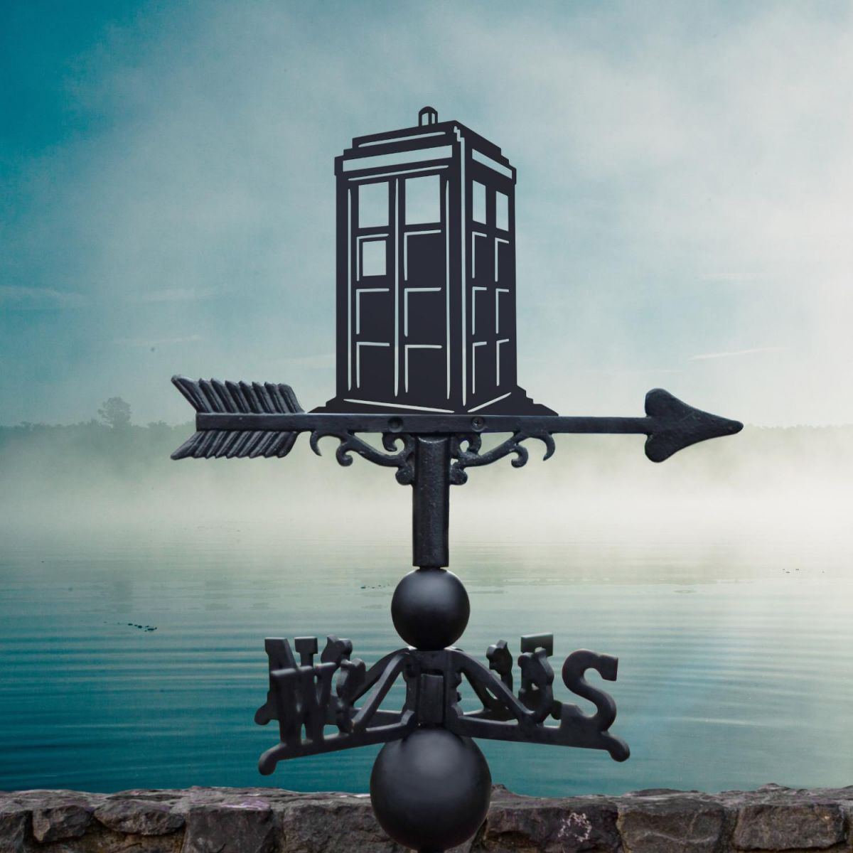Tardis Weathervane