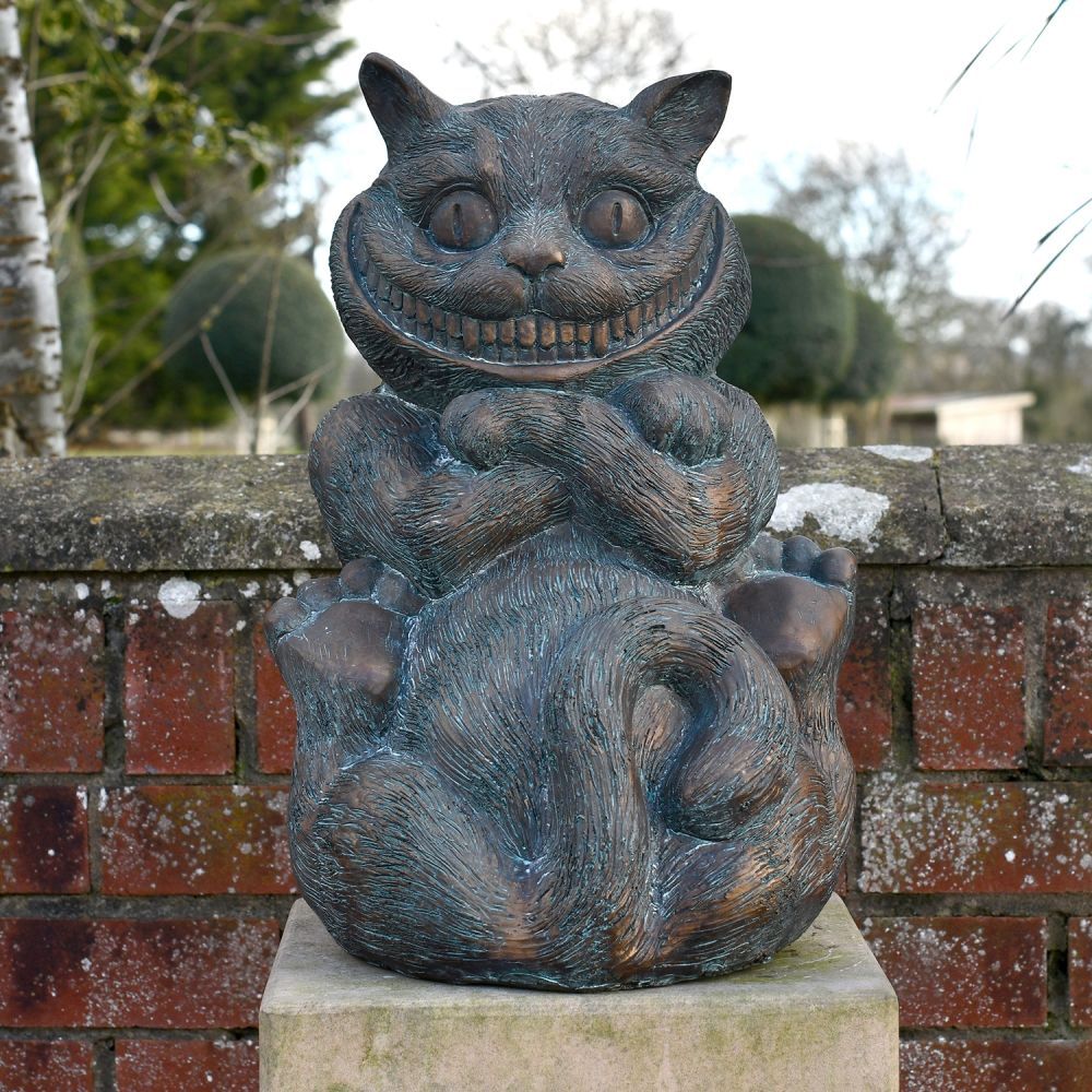 "The Cheshire Cat" Garden Ornament