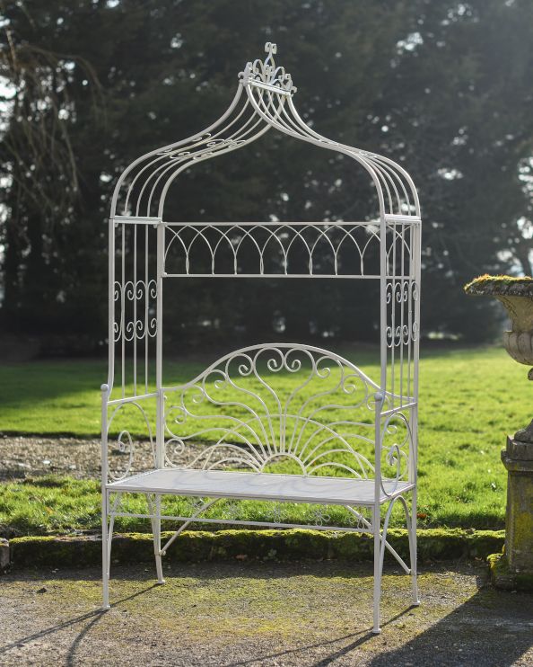 Christiana Cream Arbour Garden Bench 