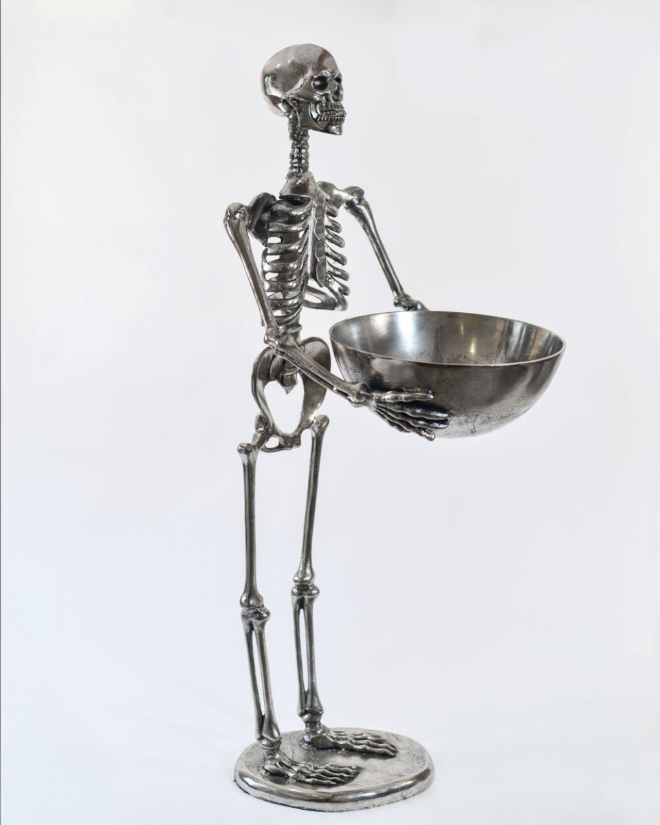 Chrome Skeleton Side View