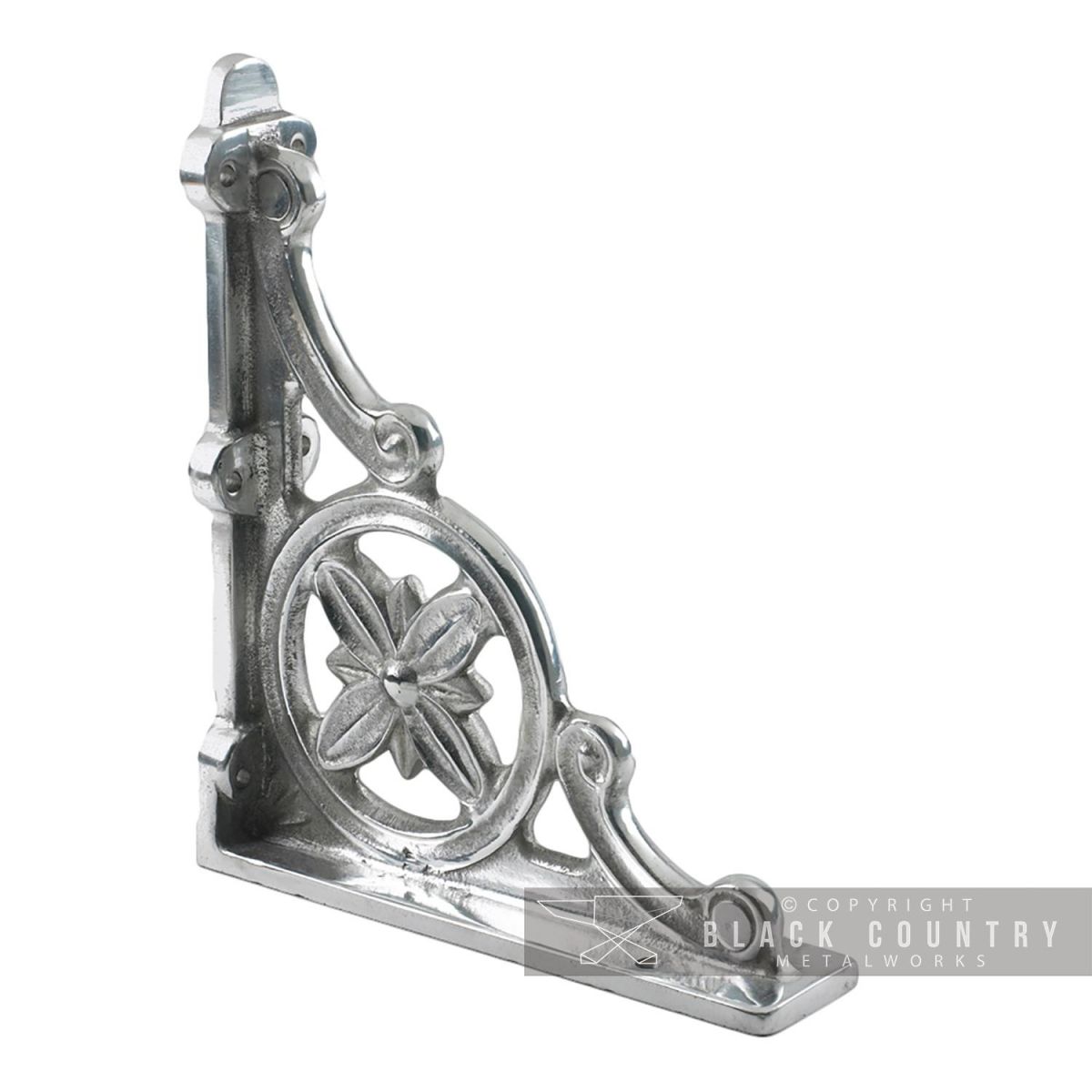 "Delpi" Aluminium Shelf Bracket 31 x 28cm