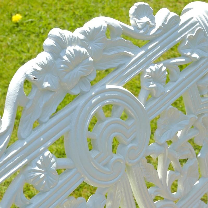 Close-up of the Design on the "Belgravia" Bench