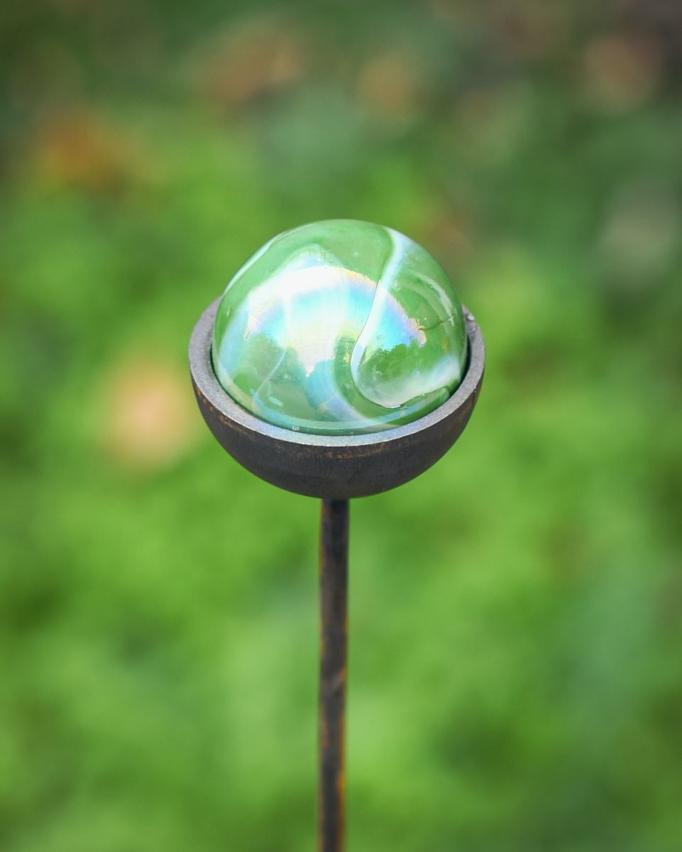 "Forest Pearl" Suncatcher Garden Stake