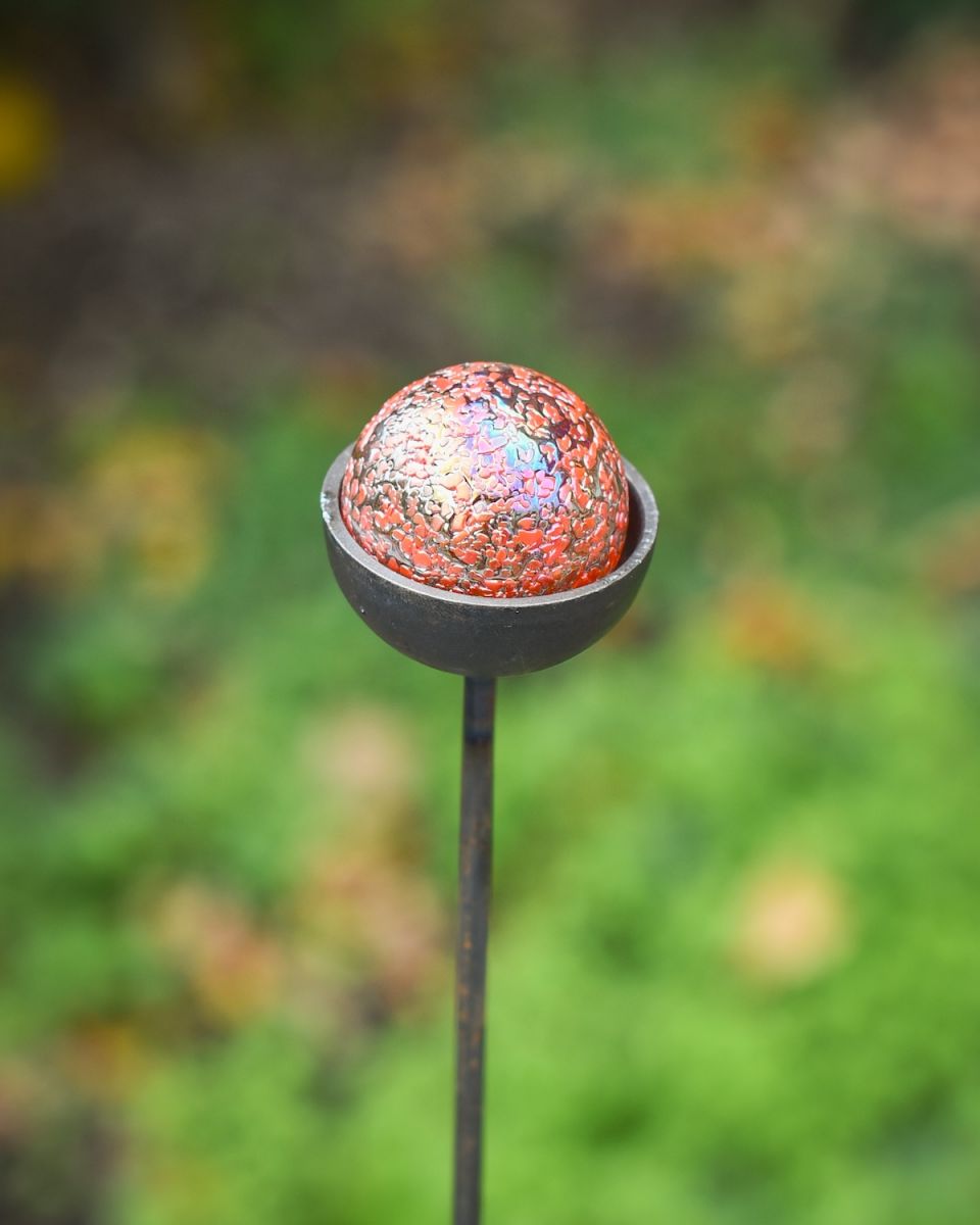 "Molten" Suncatcher Garden Stake