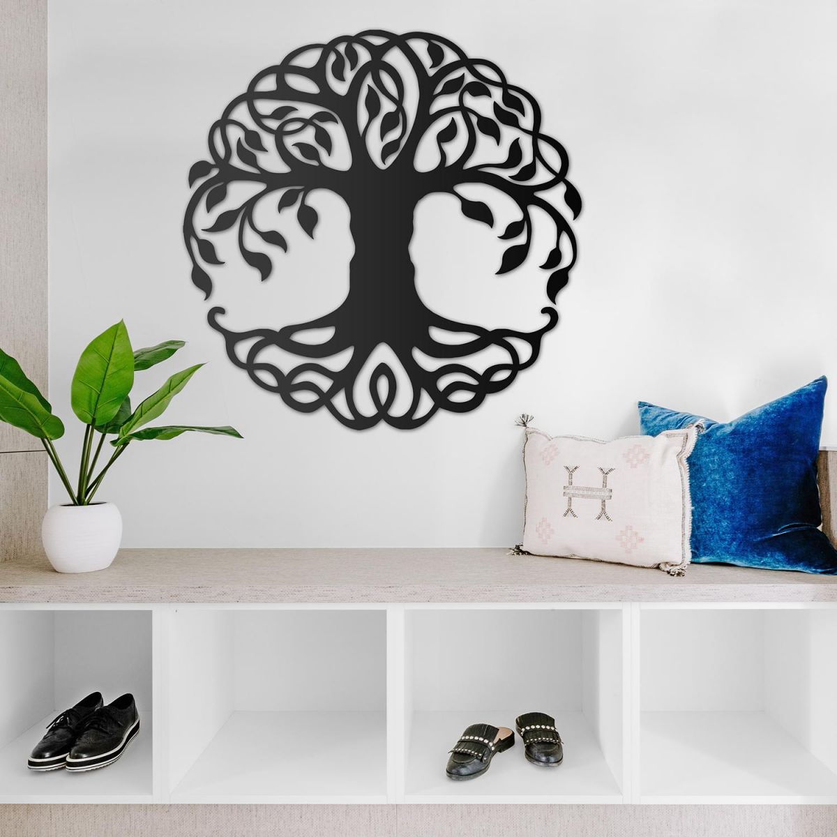 Tree of Life Wall Art in Situ