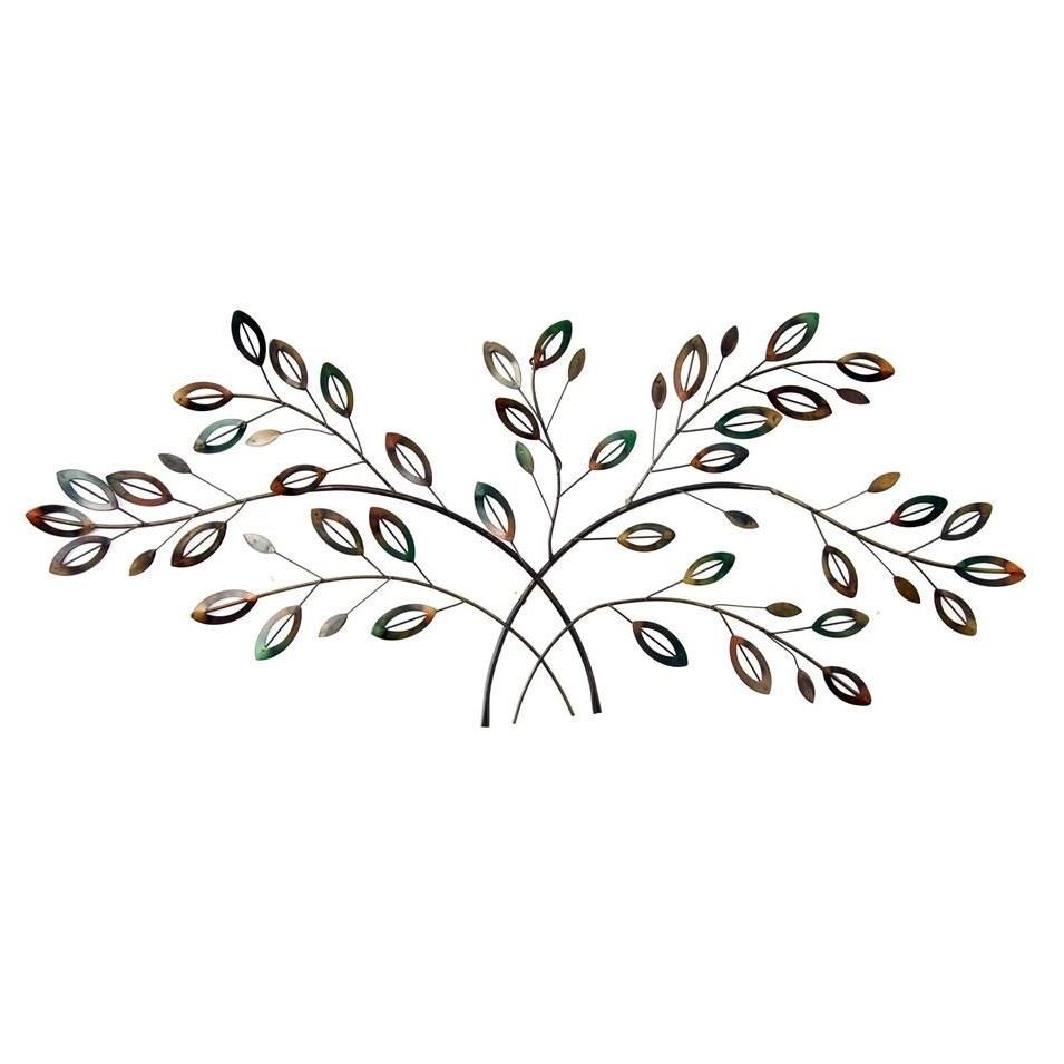 Colourful Laurel Branch Wall Art