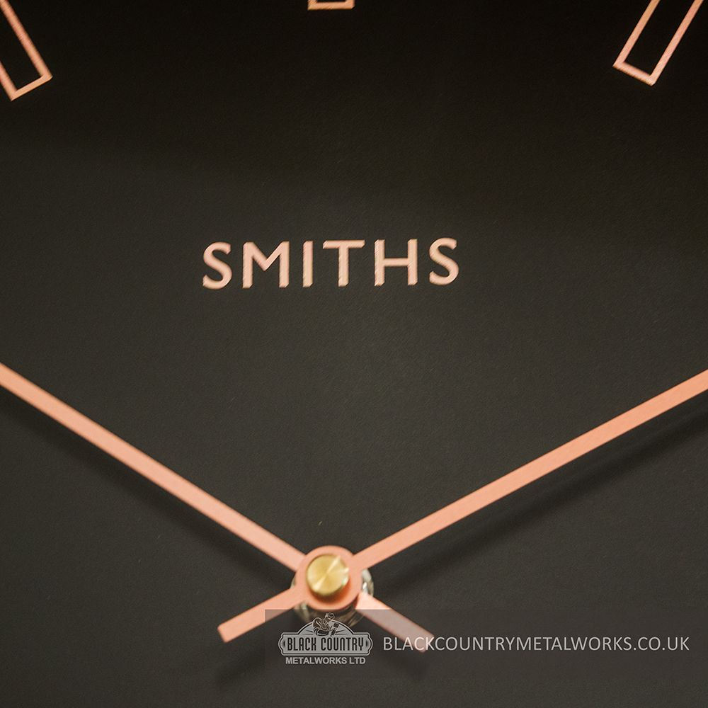 Contemporary Copper Wall Clock