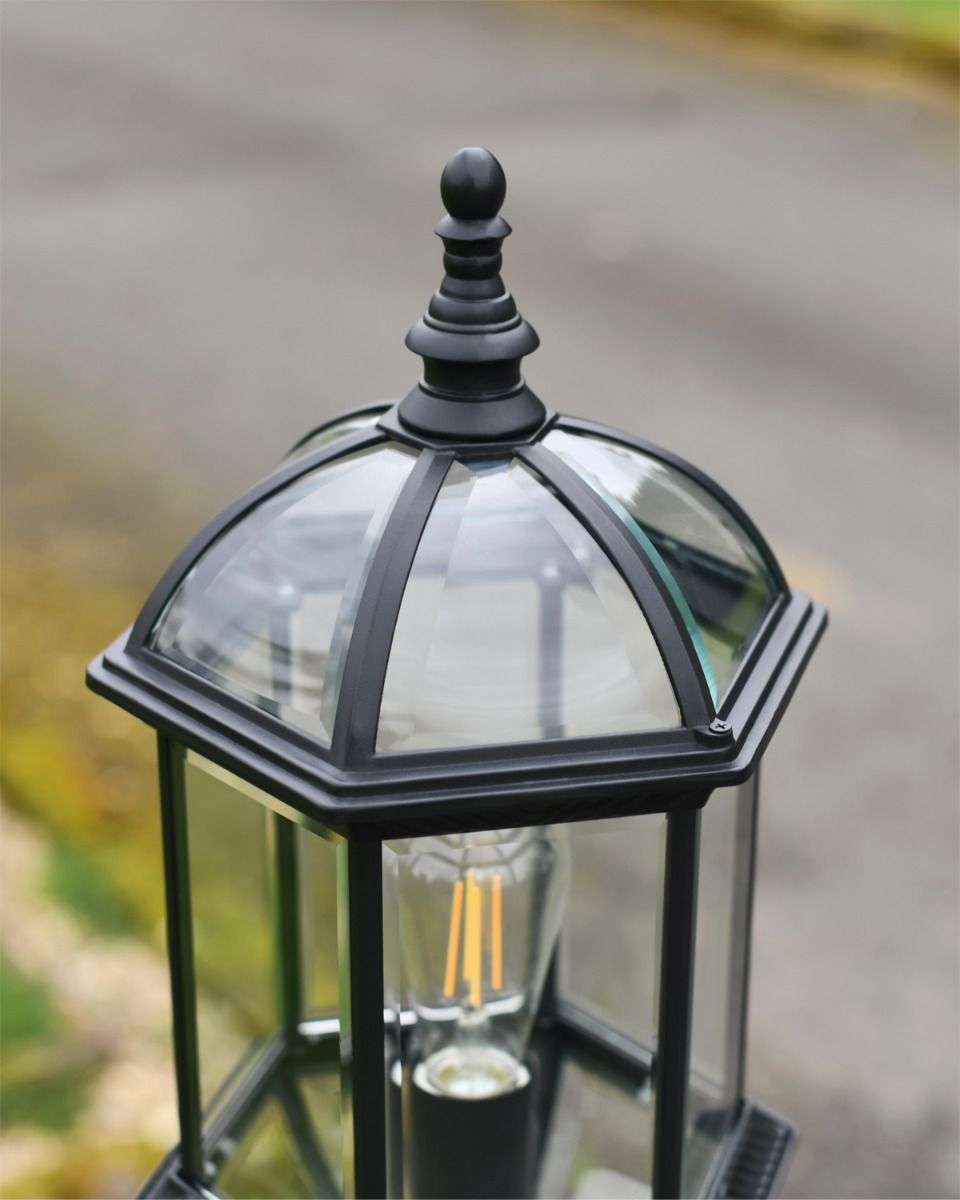 Finial on Glass Dome 