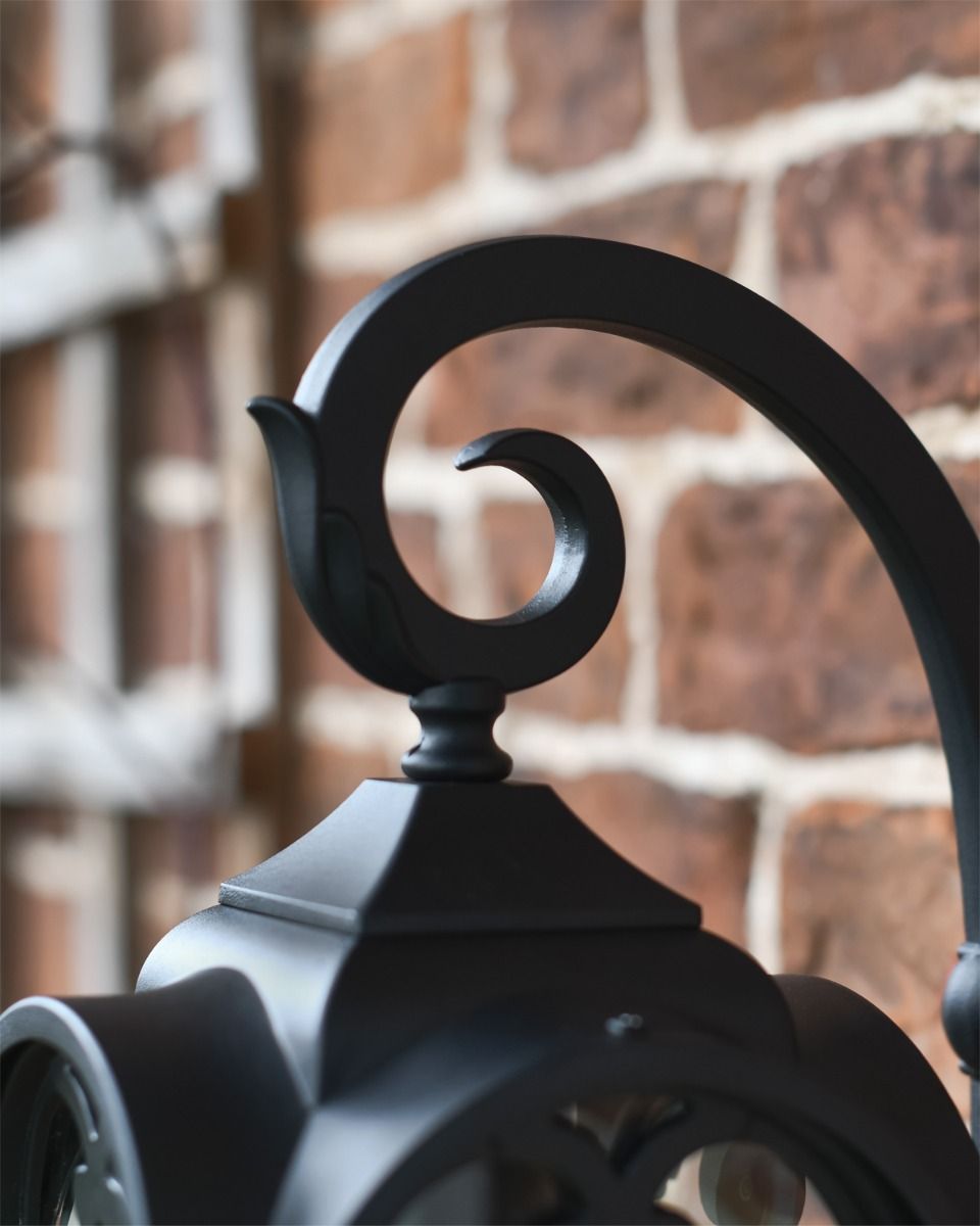 Curved Elegant Hook For Wall Lantern 