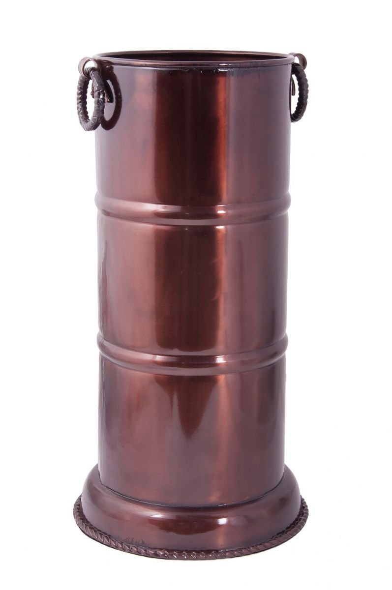 “Granthamly Park” Antique Polished Copper Finish Umbrella Stand 