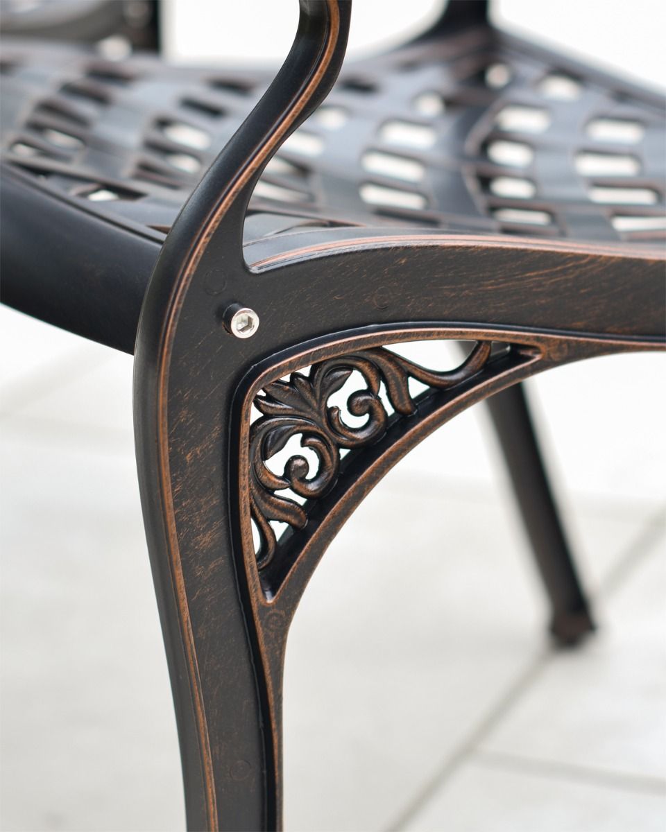 Decorative Corner on Chair Leg 