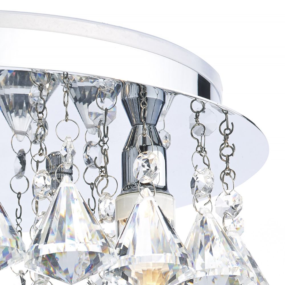 Mini Diamond Bathroom Chandelier
