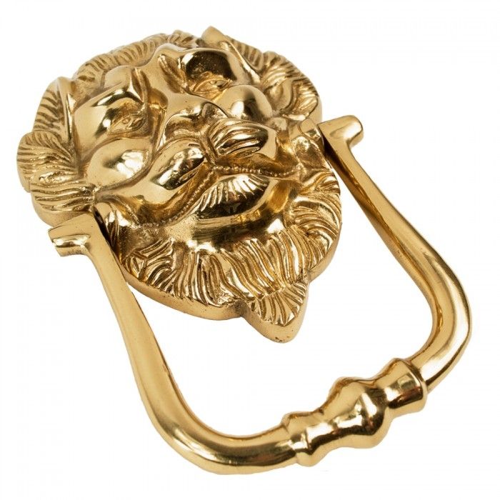 Long Knocker on the "Downing Street" Lion Door Knocker