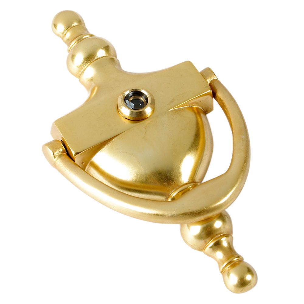 Gold Anodised Small Victorian Urn Knockers 