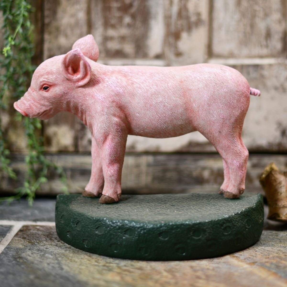 Door Stop Piglet Hand Painted
