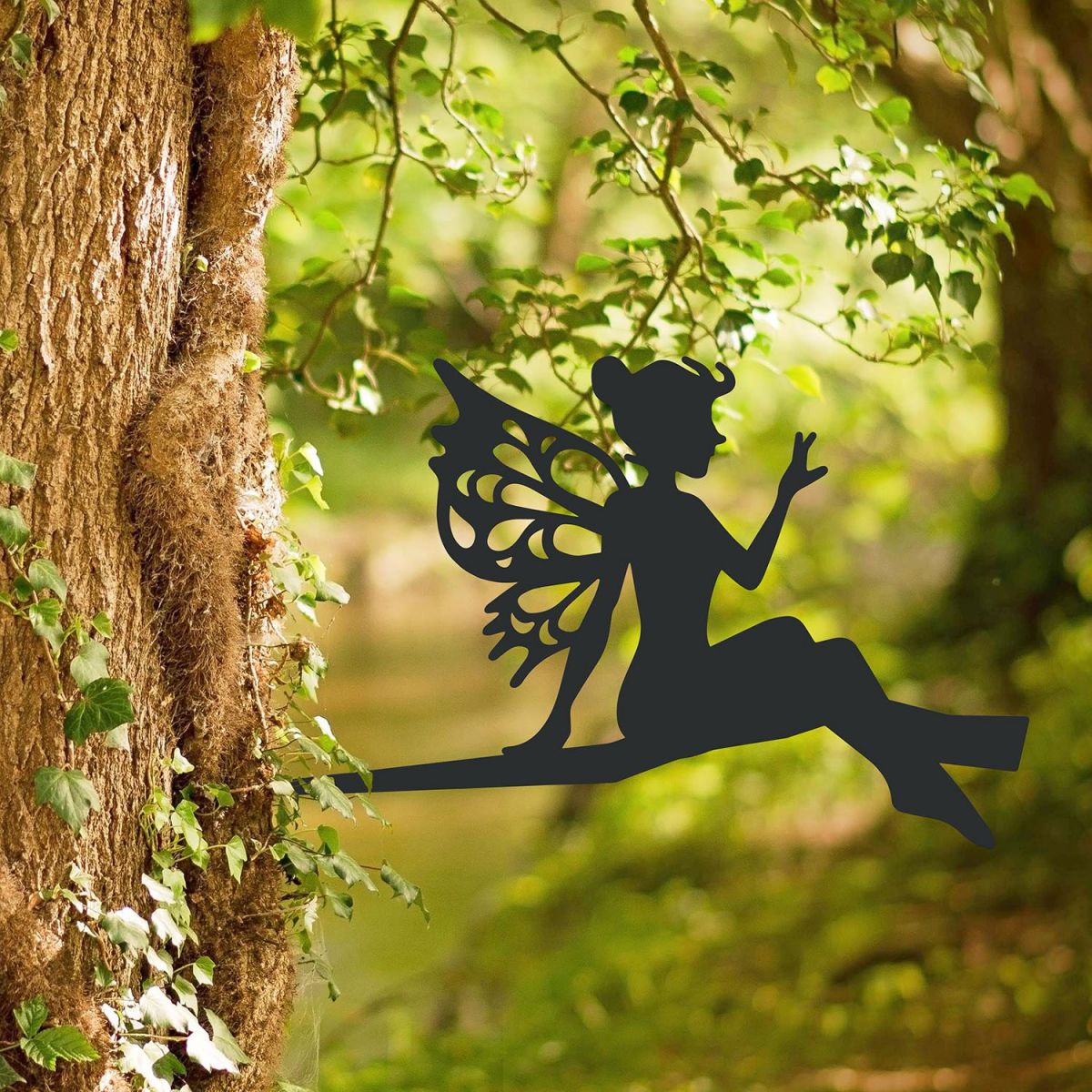 Sitting Fairy Tree Spike in the Forest