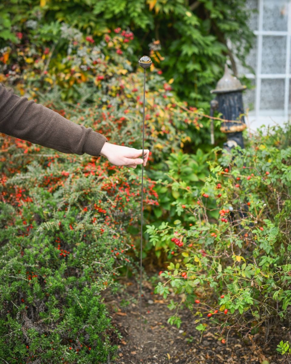 Scale image of "Harvest" Suncatcher Garden Stake